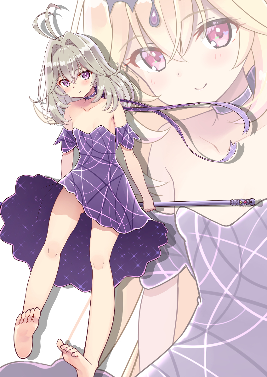 This is a pixiv picture whose title is スカートの中の迷宮.