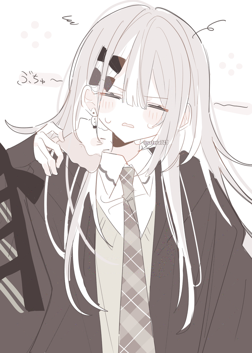 This is a pixiv picture whose title is 好き好き＠ラテ.