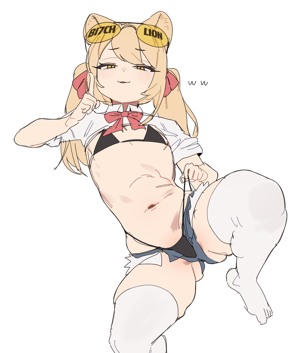 This is a pixiv picture whose title is リオン.