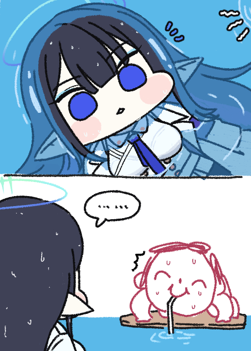 This is a pixiv picture whose title is PocaRin Sweat.