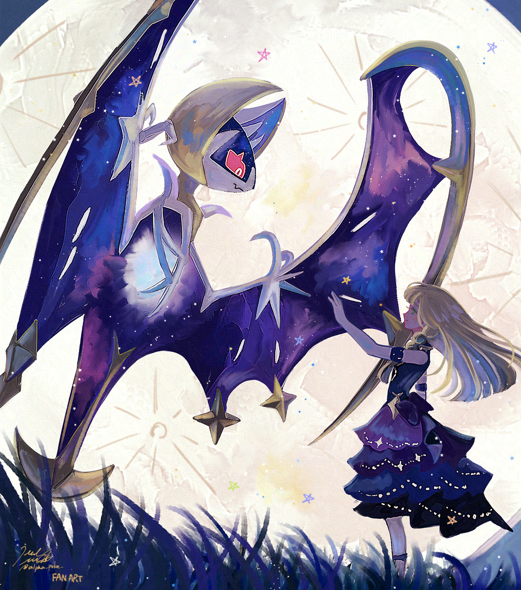 This is a pixiv picture whose title is 🌕.