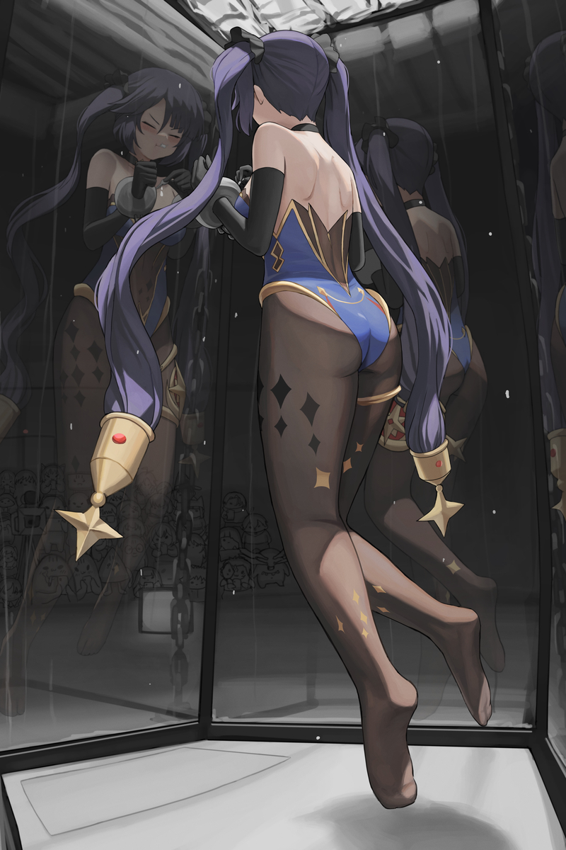 This is a pixiv picture whose title is モナ.