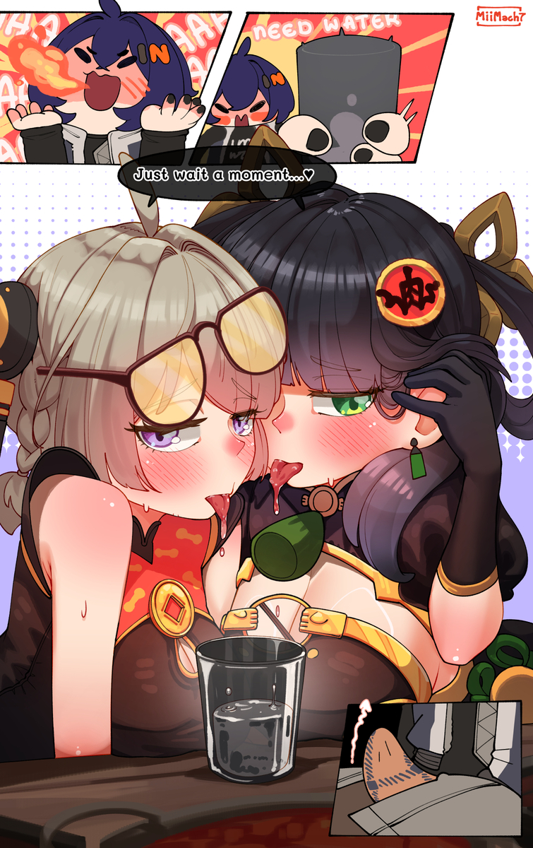 This is a pixiv picture whose title is HOT (Sweety Blaze).