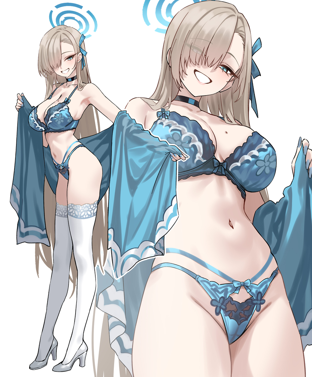This is a pixiv picture whose title is Asuna.