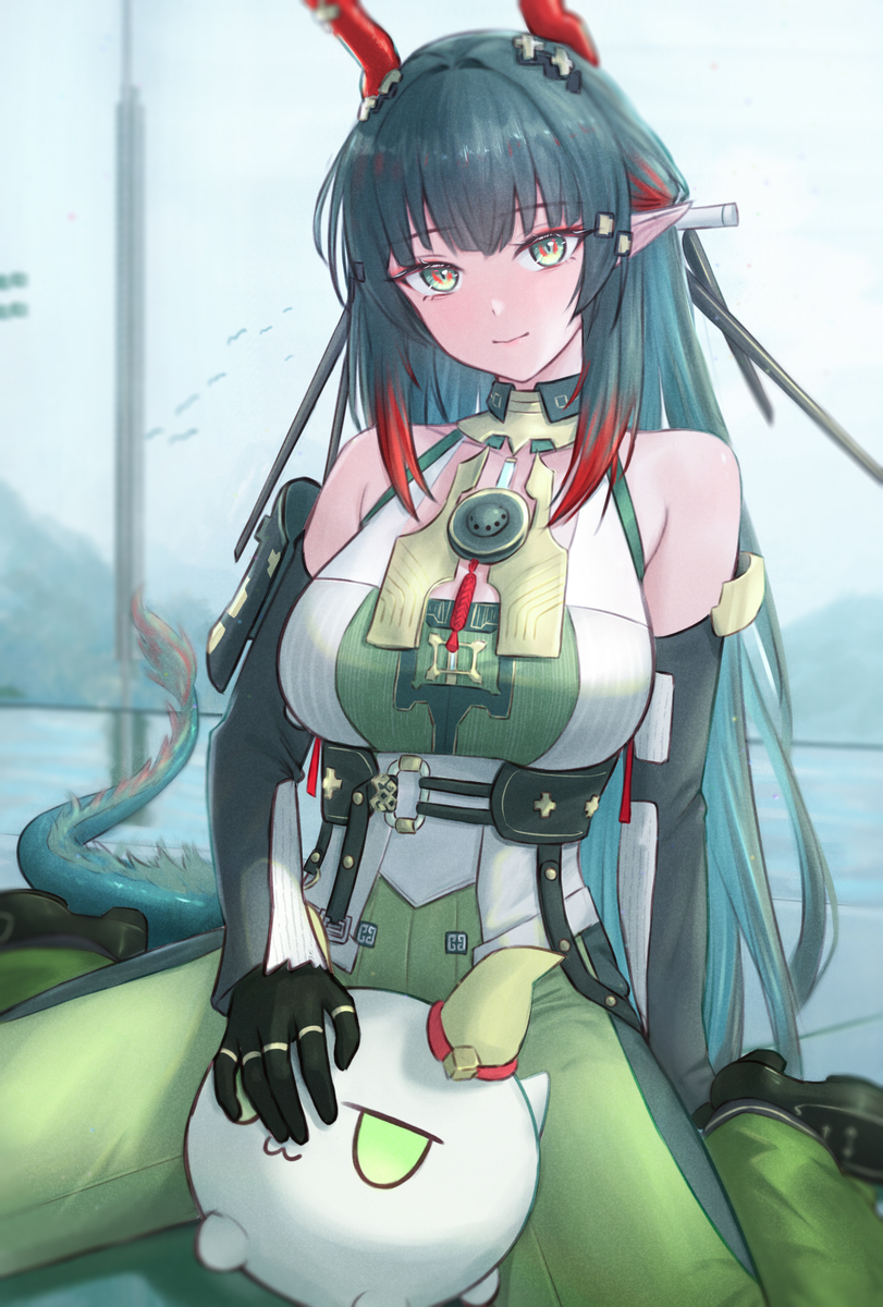 This is a pixiv picture whose title is 莊方宜.