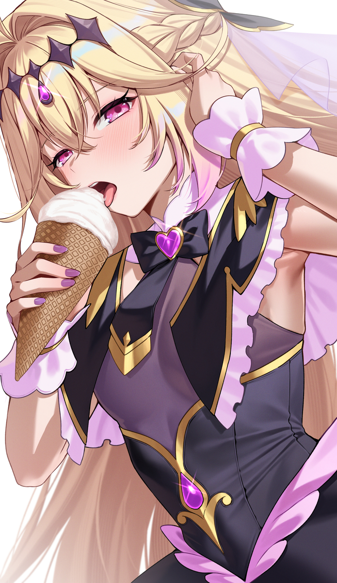 This is a pixiv picture whose title is キュアアルカナ・シャドウ.