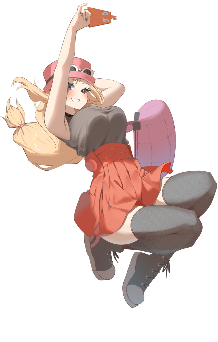This is a pixiv picture whose title is セレナ　ロトムグライド.