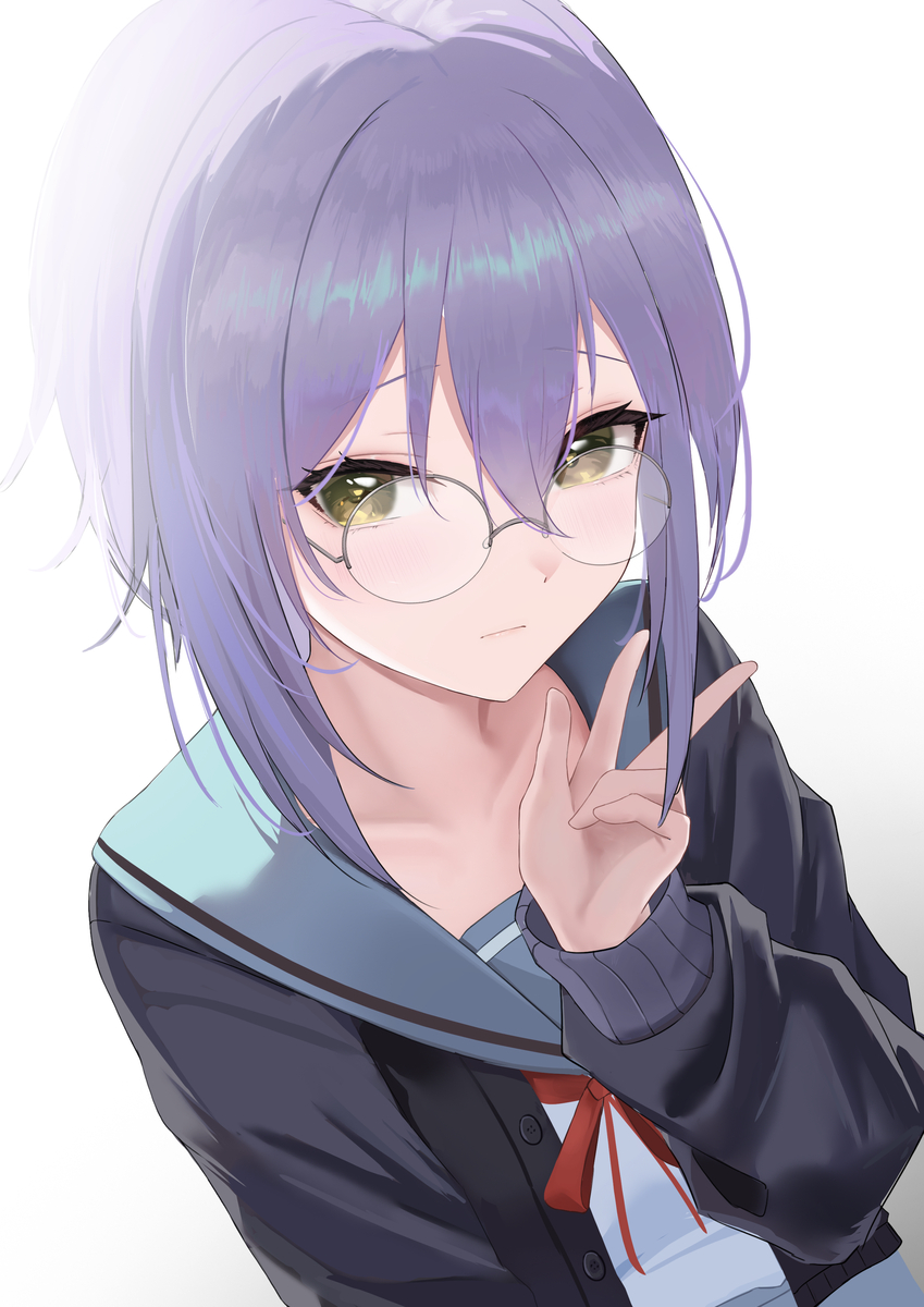 This is a pixiv picture whose title is day 2 長門有希.