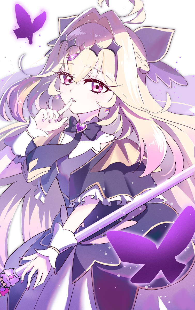 This is a pixiv picture whose title is キュアアルカナ・シャドウ.