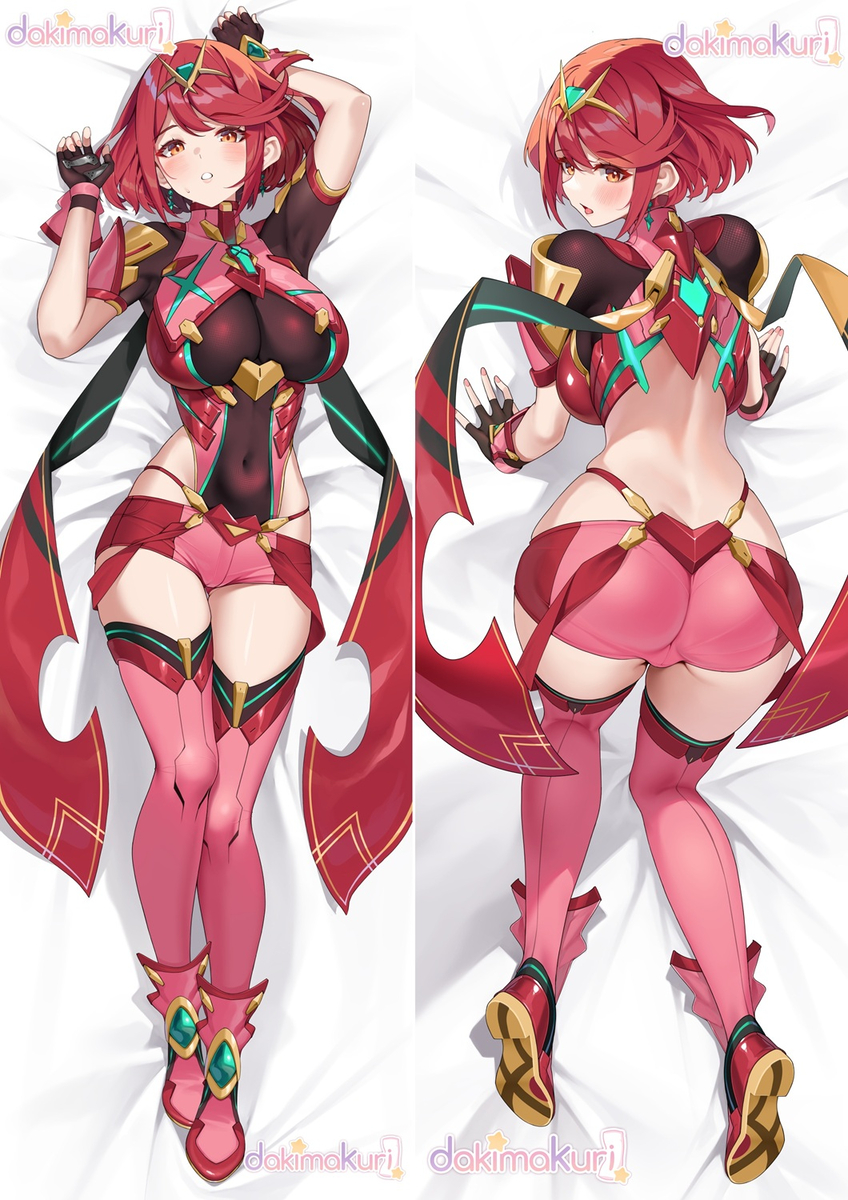 This is a pixiv picture whose title is ホムラ 抱き枕.