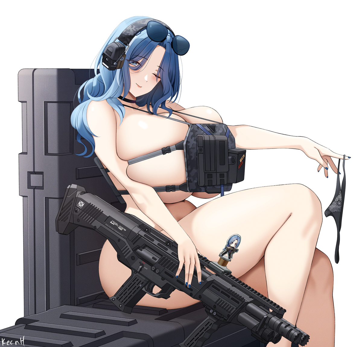 This is a pixiv picture whose title is DP-12.