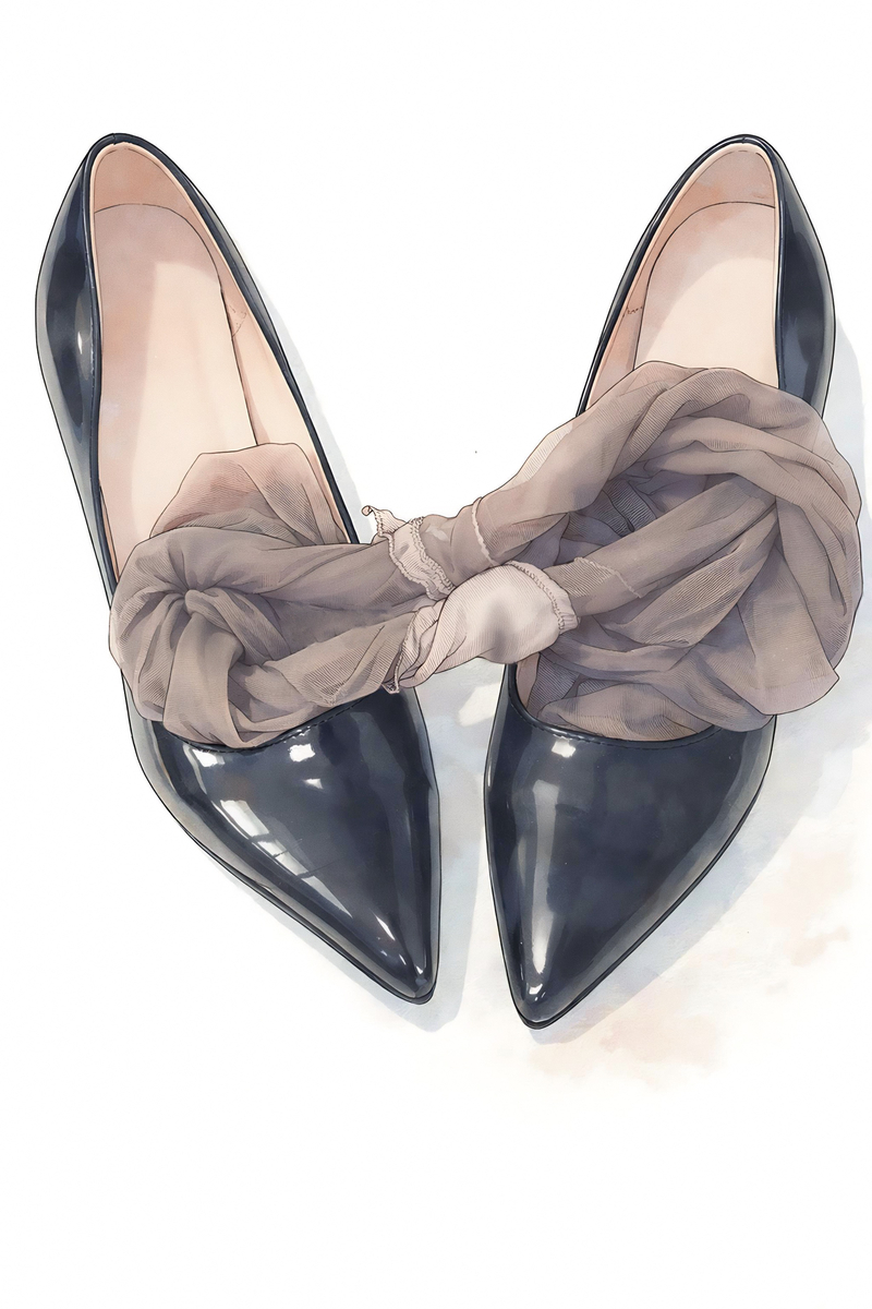 This is a pixiv picture whose title is 早見美玖の脱ぎたてのグレーのストッキング ｜剛脫下的灰色絲襪.