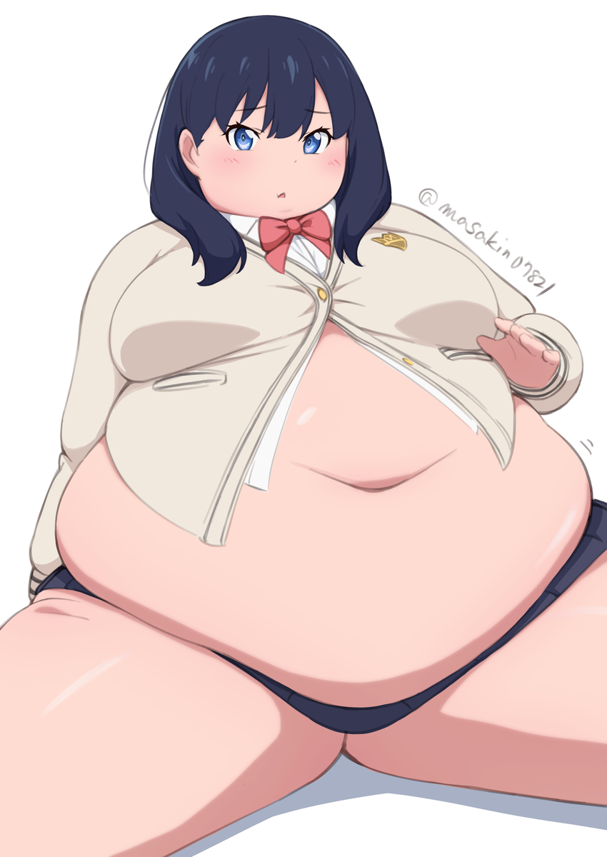 This is a pixiv picture whose title is でっぷり肥満化六花.