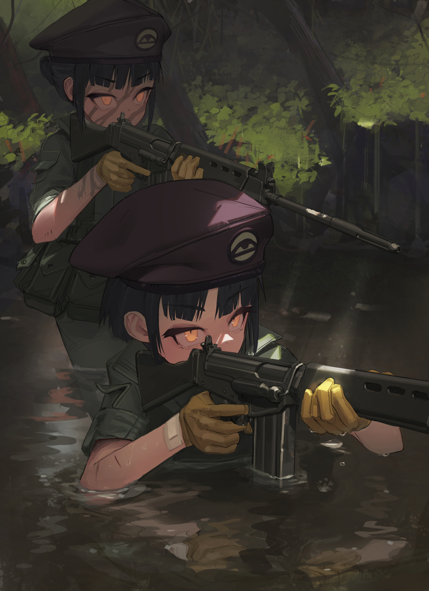 This is a pixiv picture whose title is Polivian Artbook.