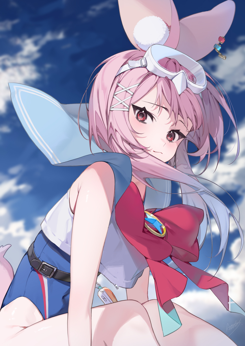 This is a pixiv picture whose title is カリン.