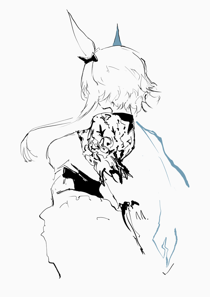 This is a pixiv picture whose title is 想ふ.