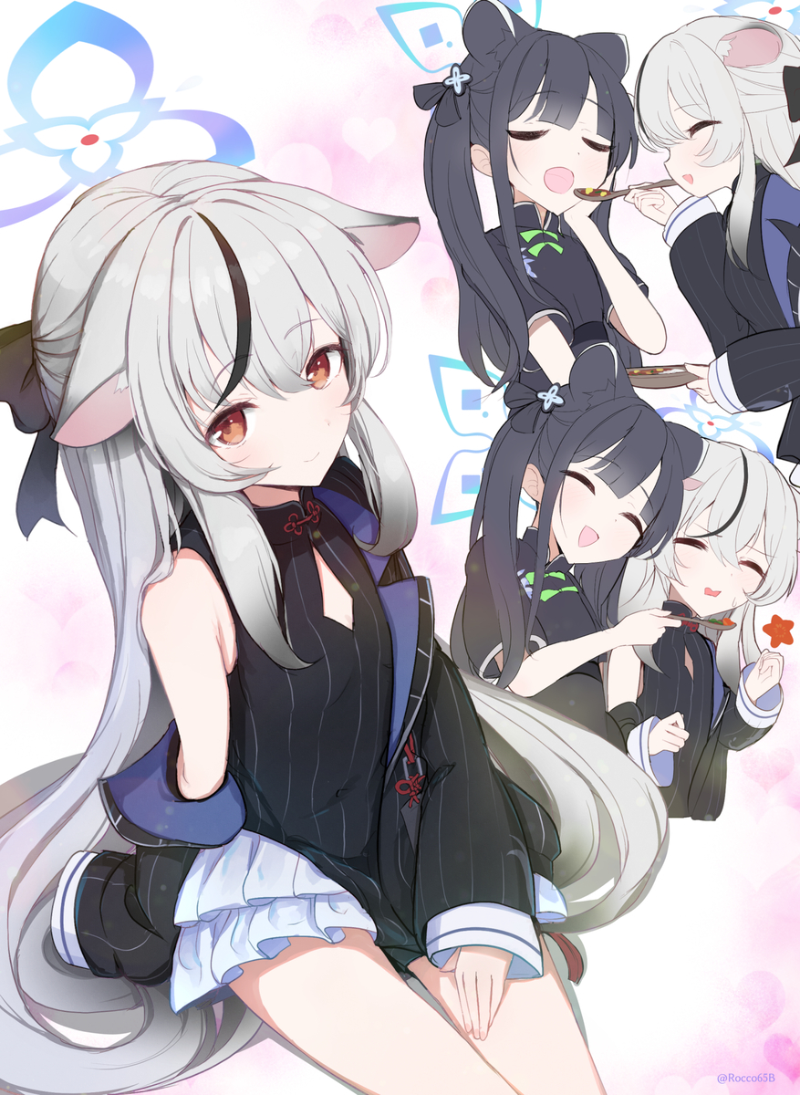 This is a pixiv picture whose title is う・・・これは食べなくてはいけない流れ....