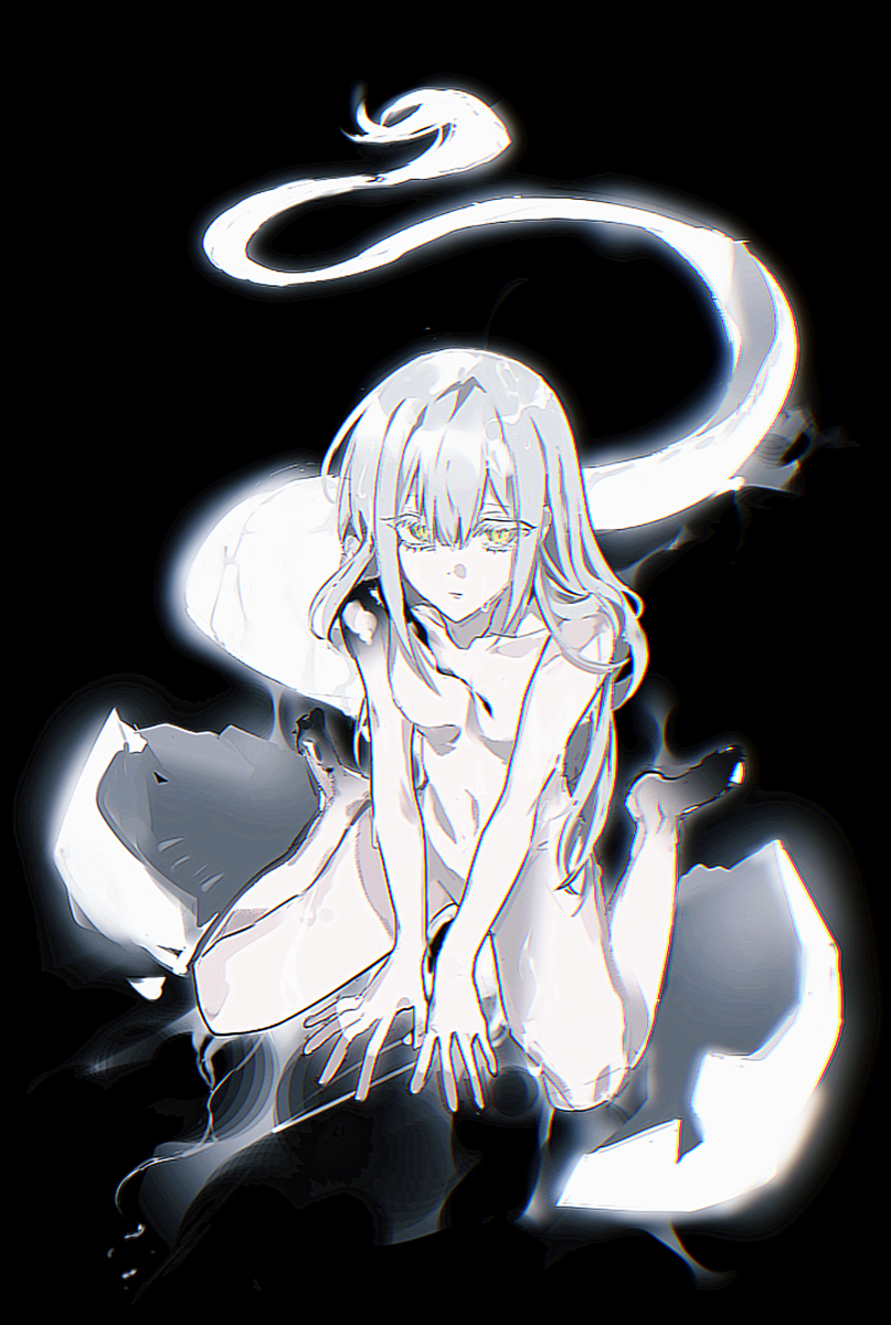 This is a pixiv picture whose title is 龙塑.