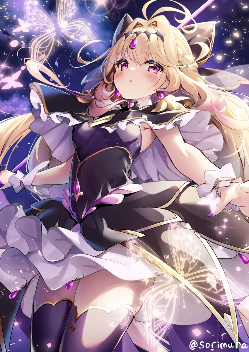 This is a pixiv picture whose title is キュアアルカナ・シャドウ.