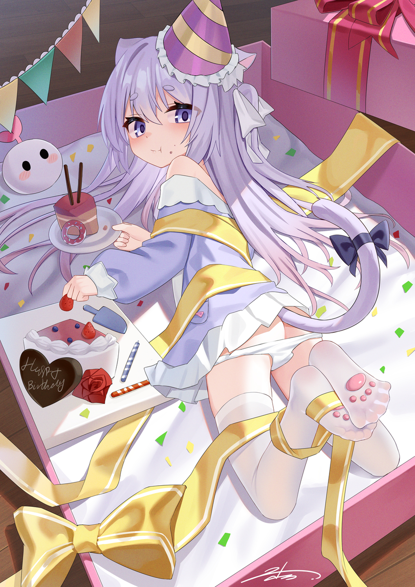 This is a pixiv picture whose title is 【依頼】綾月乃羅.