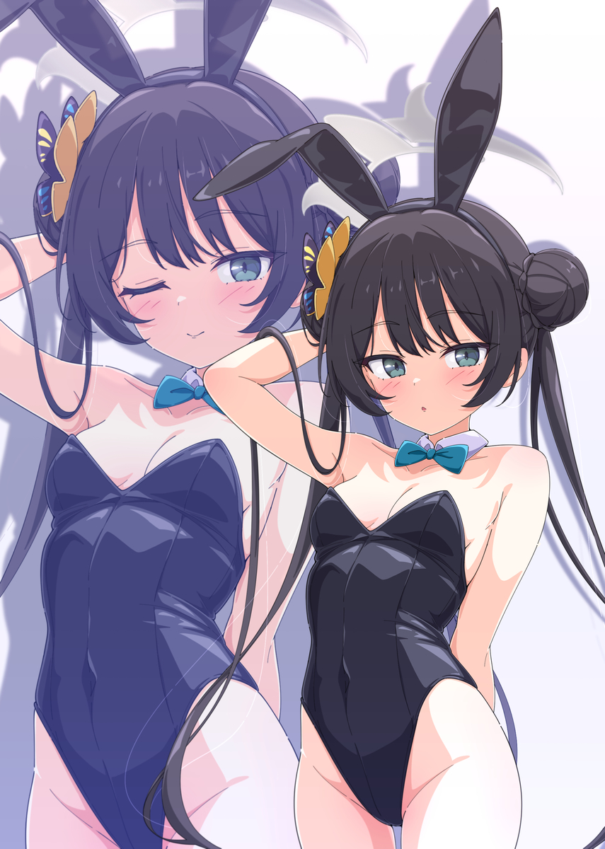 This is a pixiv picture whose title is キサキ(バニー.