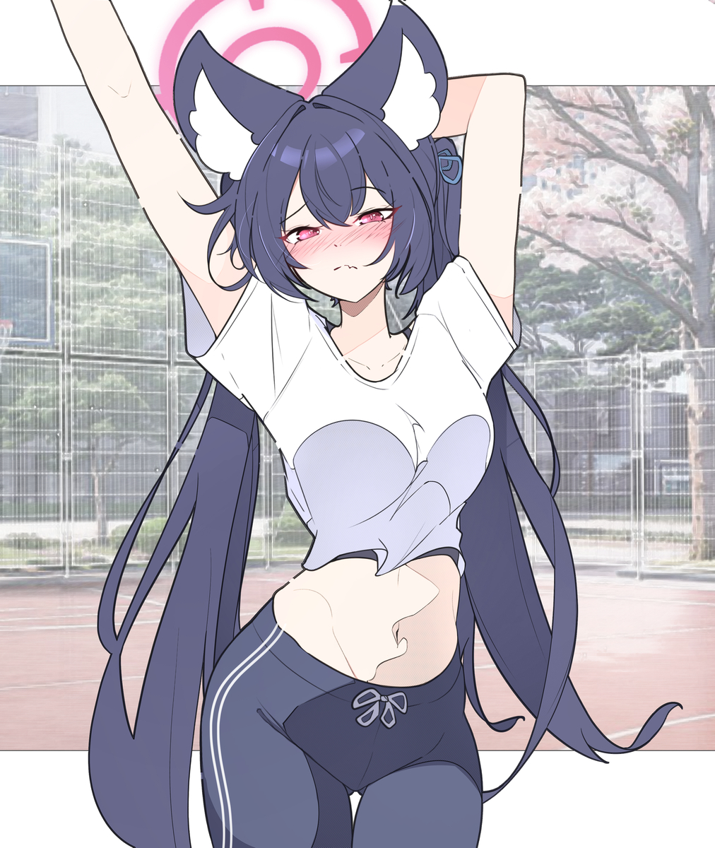 This is a pixiv picture whose title is そんなふうに見ないで！.