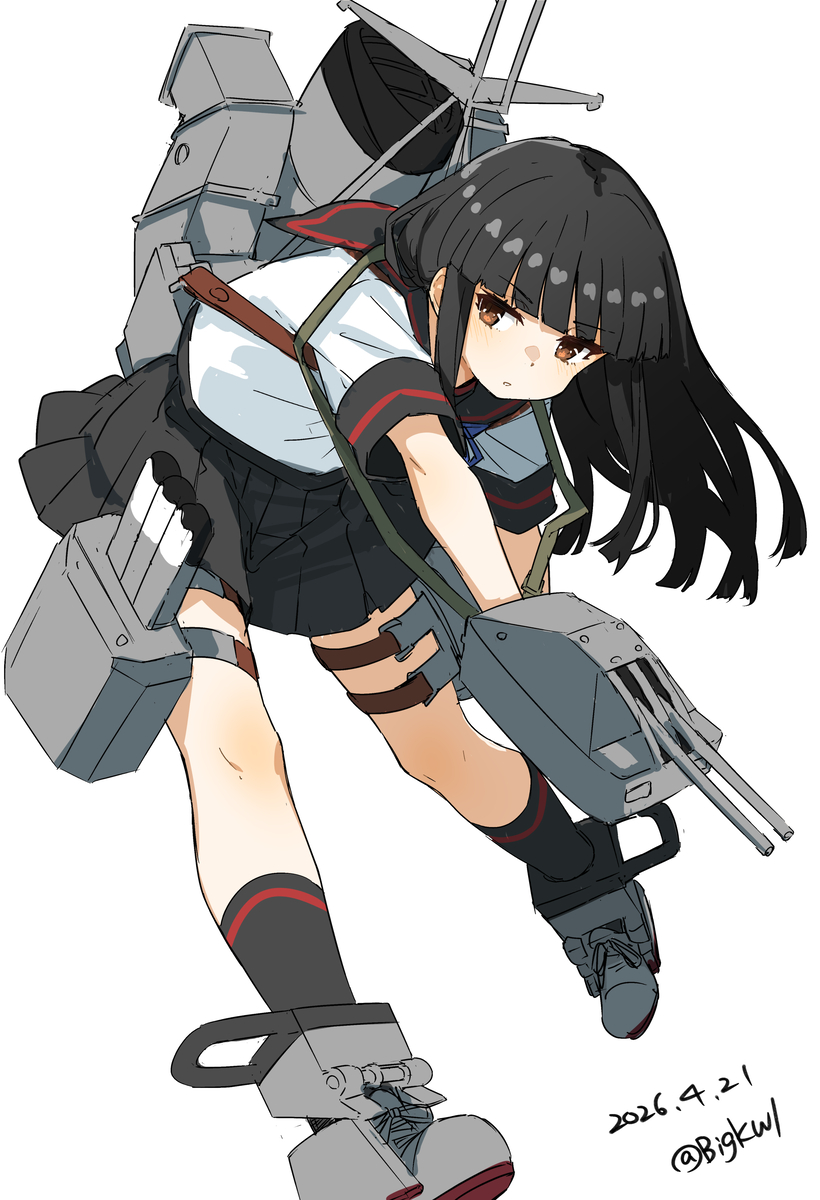 This is a pixiv picture whose title is 初雪（ワンドロ20260421）.
