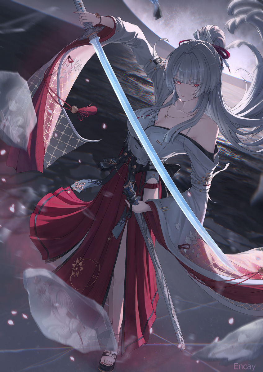 This is a pixiv picture whose title is I'll handle the rest.