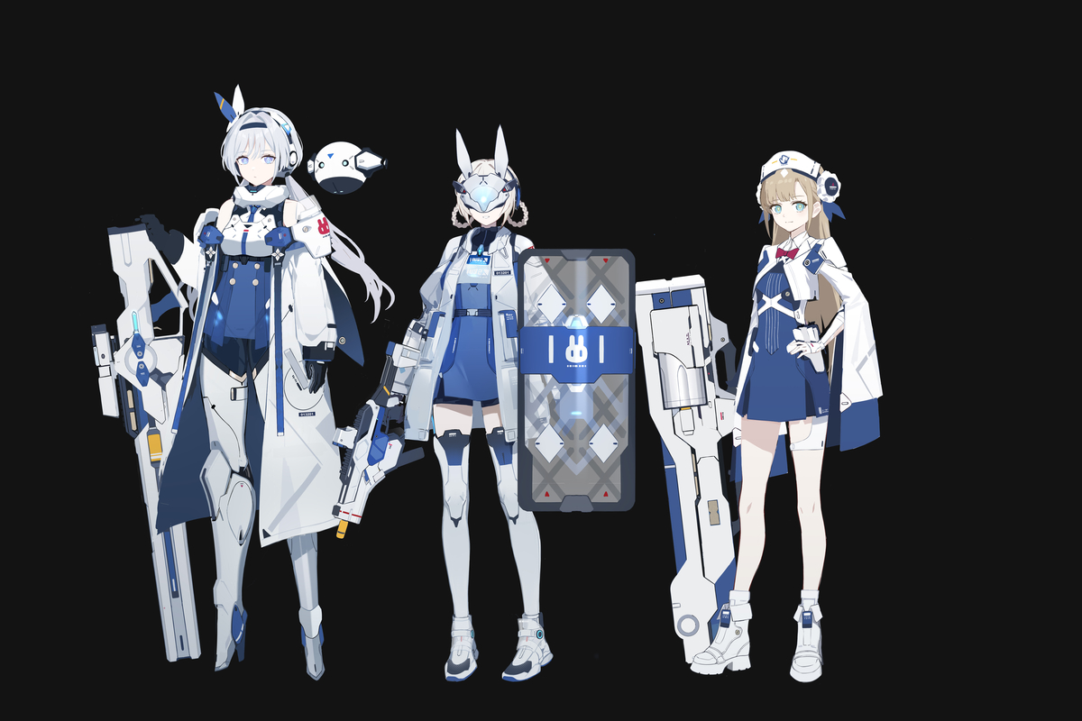 This is a pixiv picture whose title is RABBIT.
