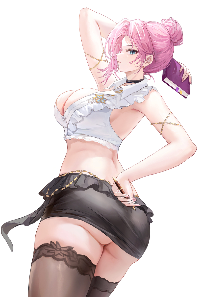 This is a pixiv picture whose title is 碧蓝联动伊莉丝.