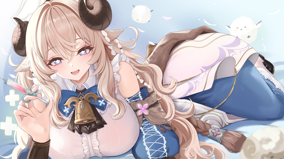 This is a pixiv picture whose title is 艾妮丝.
