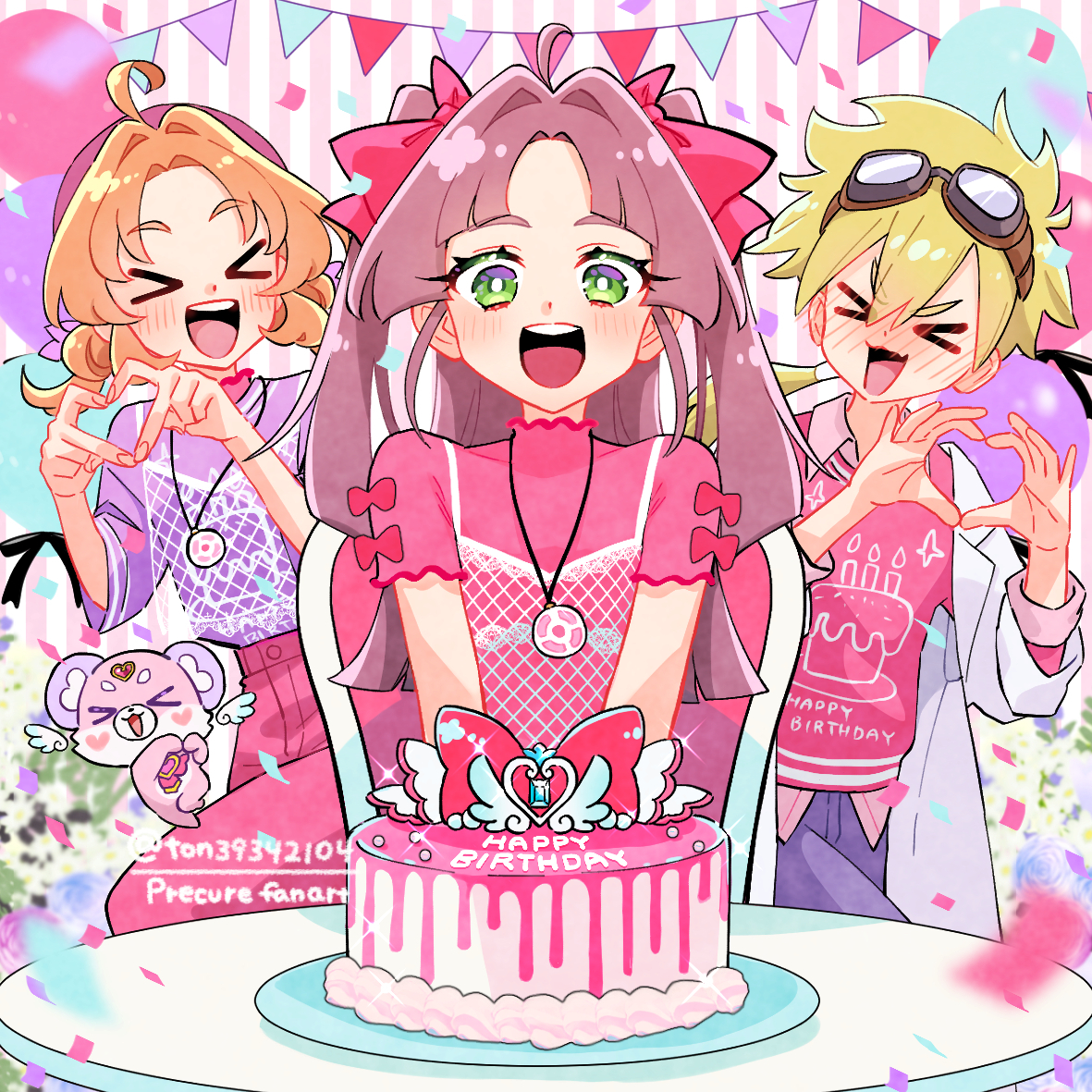 This is a pixiv picture whose title is Happy birthday みくる💗.