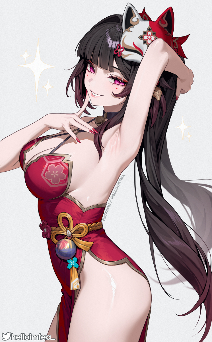 This is a pixiv picture whose title is 花火 \ Sparkle.