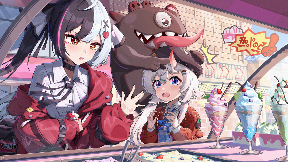 This is a pixiv picture whose title is レクイエム & 早霧.