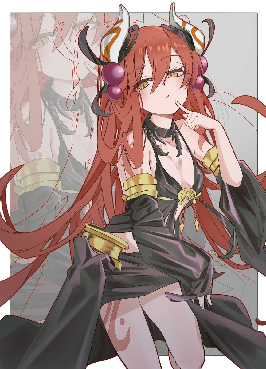 This is a pixiv picture whose title is 無題.
