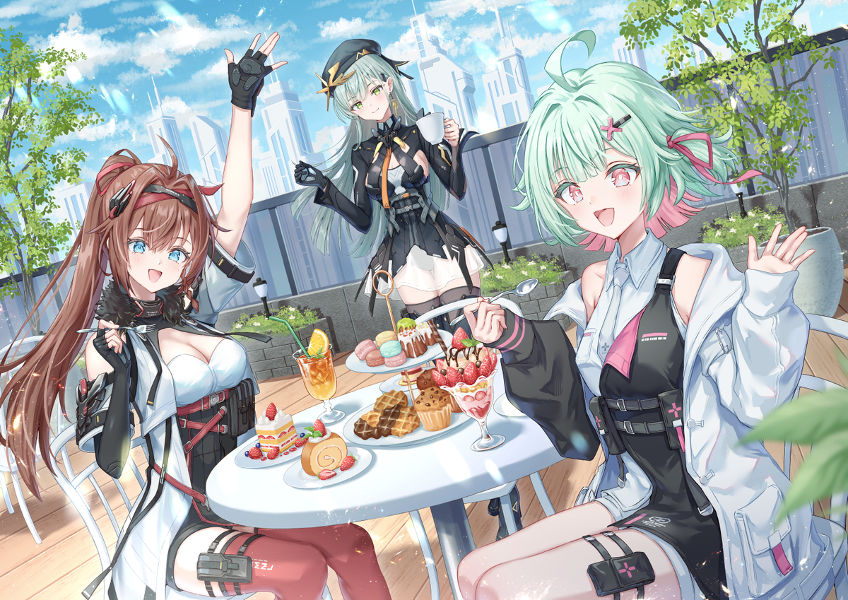 This is a pixiv picture whose title is 「あっ　アドミンさ～ん、こっちこっち！」.
