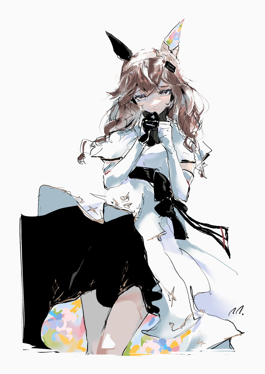 This is a pixiv picture whose title is 💐.