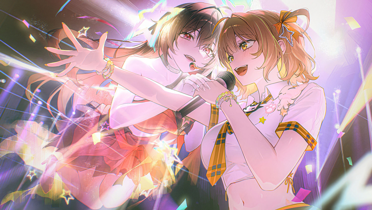 This is a pixiv picture whose title is 「アニス、これからも輝き続けて。ずっと見てるから。」.