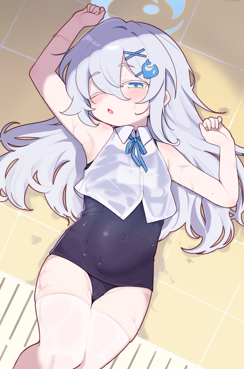 This is a pixiv picture whose title is Orca girl.