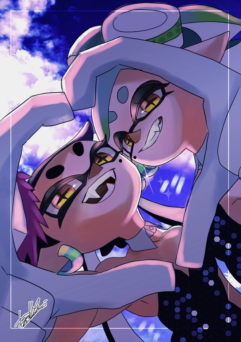 This is a pixiv picture whose title is 「ハイ！チーズ！」.