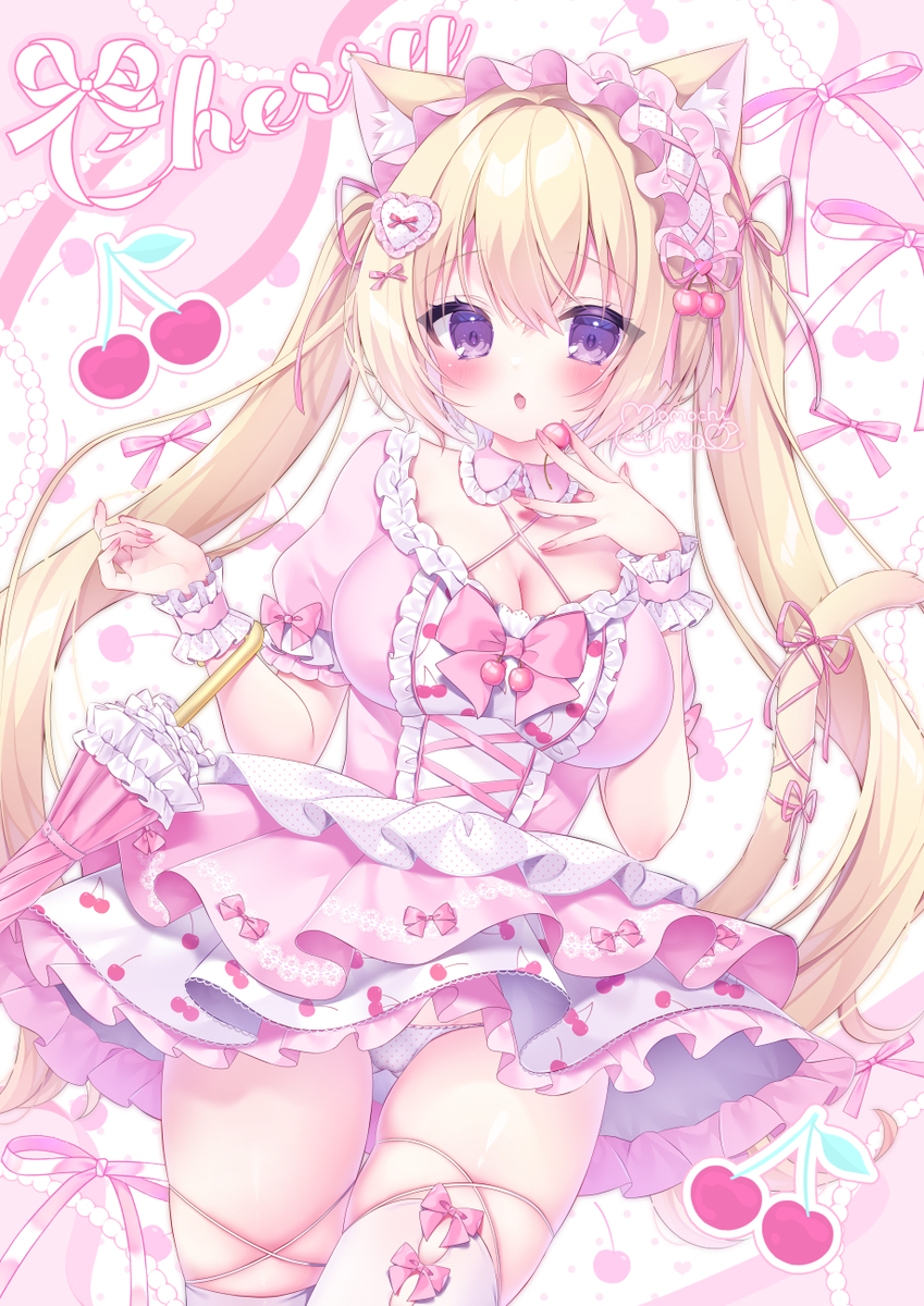 This is a pixiv picture whose title is Cherry🍒.