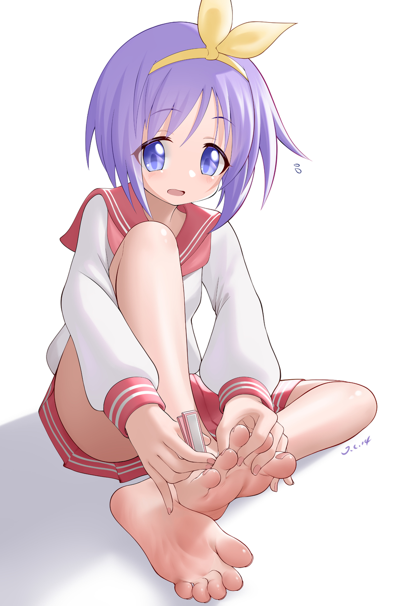 This is a pixiv picture whose title is 柊つかさ.