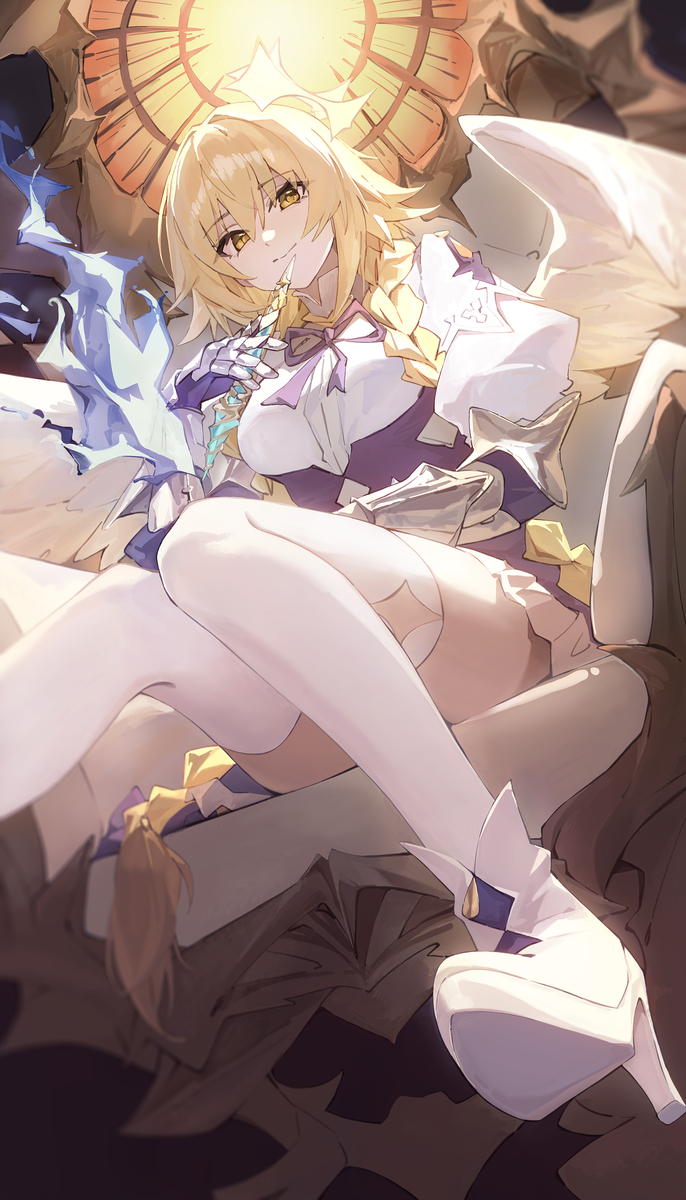 This is a pixiv picture whose title is メタトロン・ジャンヌ.