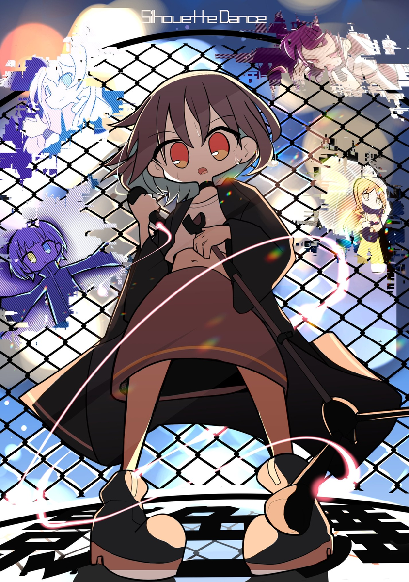 This is a pixiv picture whose title is 影色舞だ～いすき.
