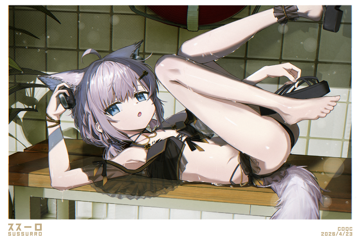 This is a pixiv picture whose title is ススーロ-夏の花弁.