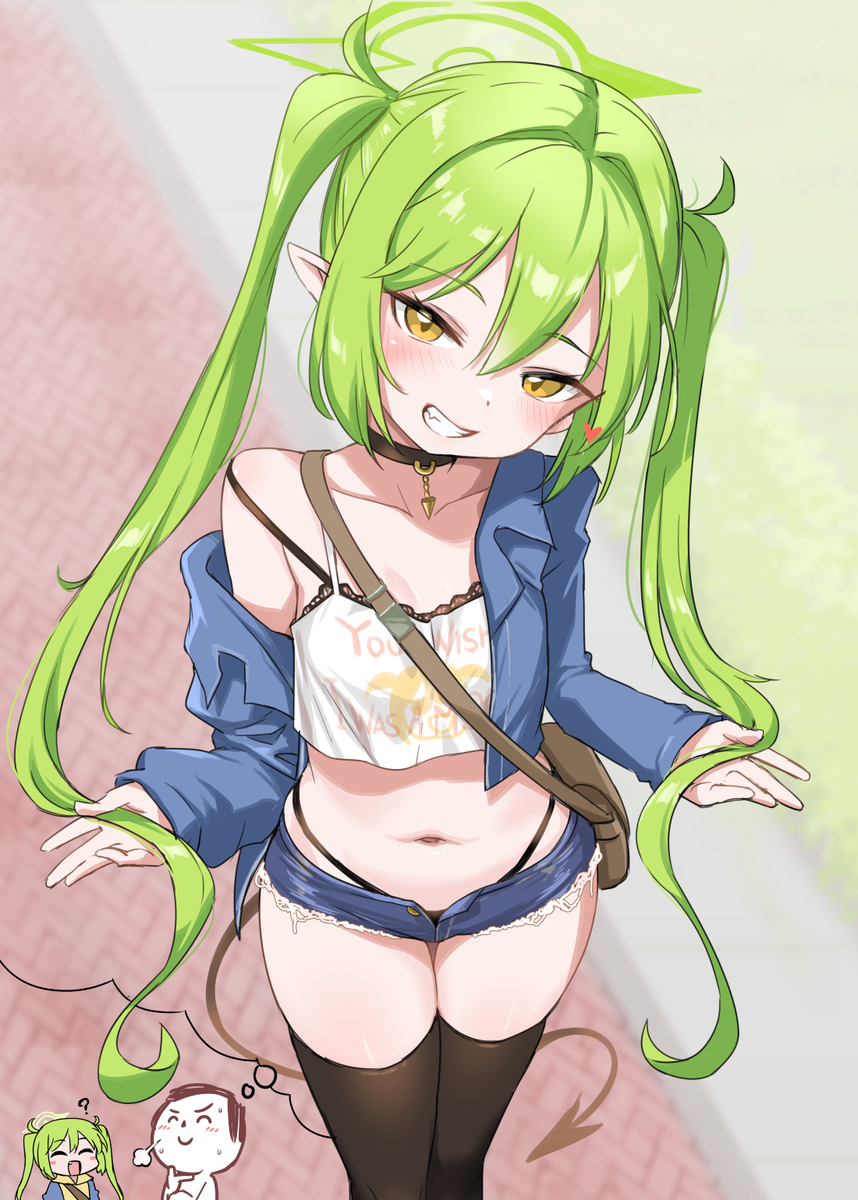 This is a pixiv picture whose title is ノゾミちゃんとデート.