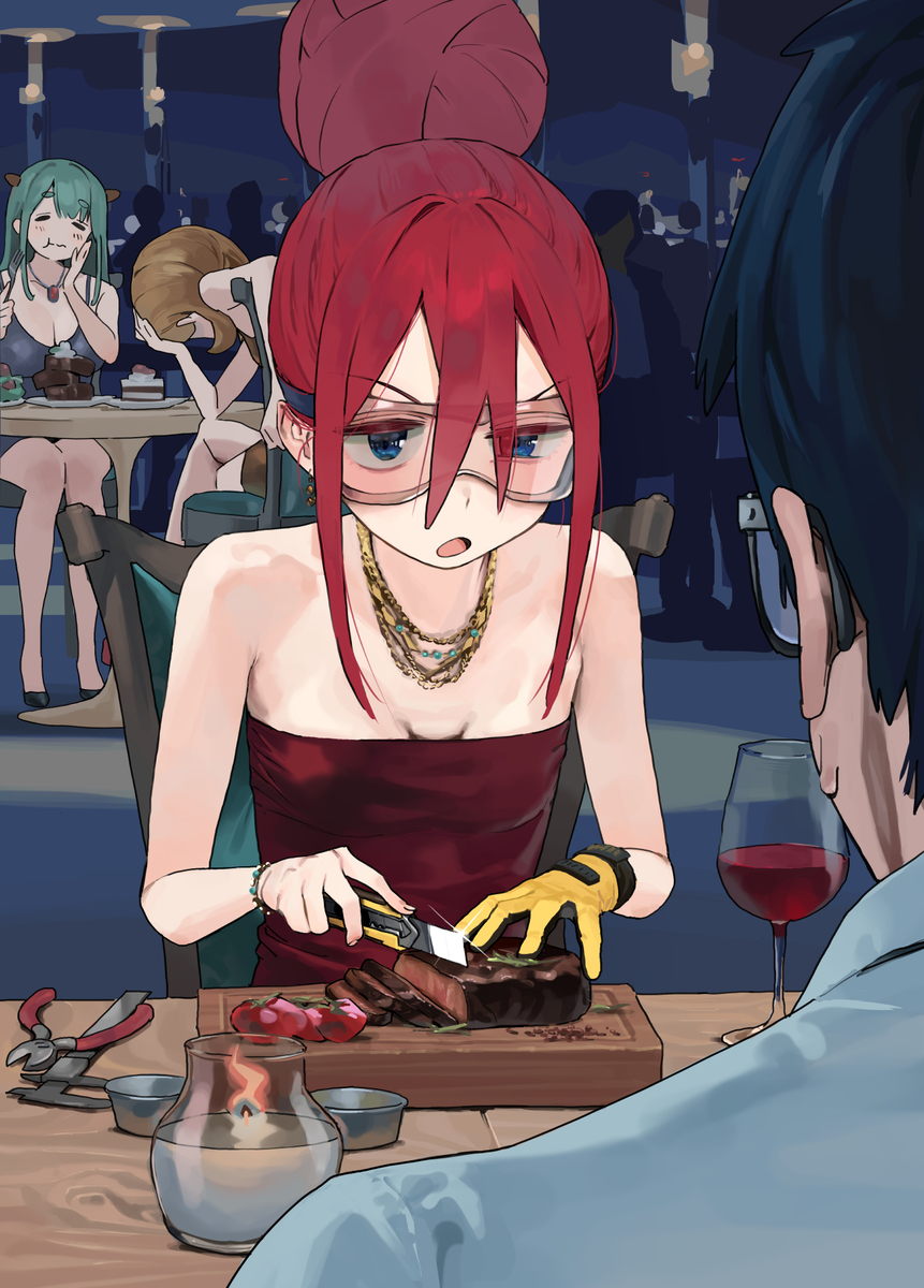 This is a pixiv picture whose title is Hipa.