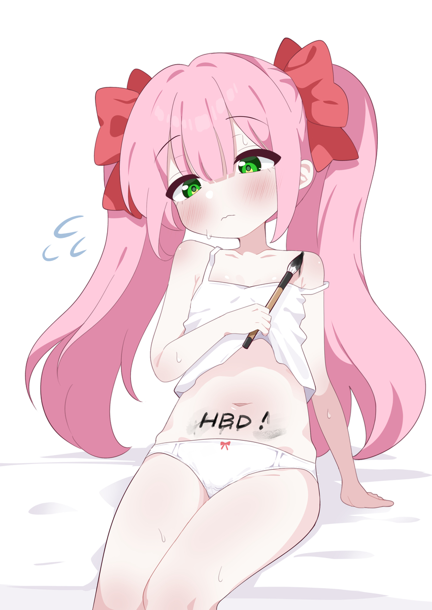 This is a pixiv picture whose title is 0423 HBD 🩷さくらちゃん🌸.