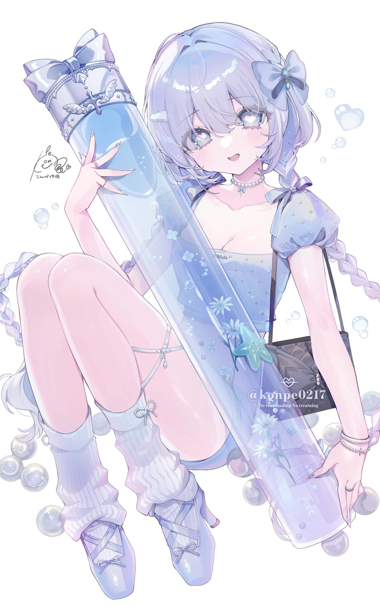 This is a pixiv picture whose title is 真珠姫.