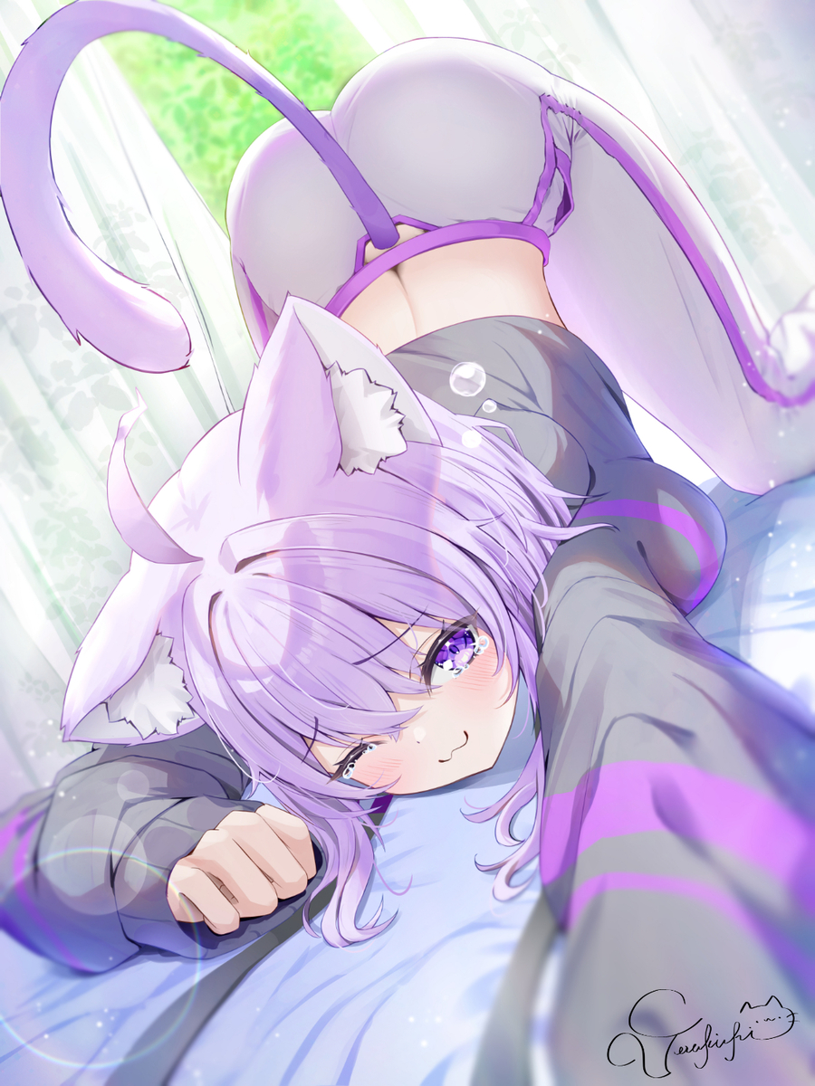 This is a pixiv picture whose title is 春眠暁覚えないおかゆん.